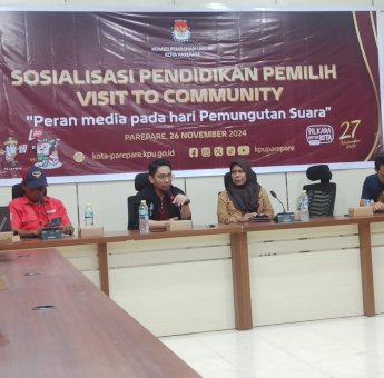 Hanya Dua Lembaga Hitung Cepat Terdaftar di KPU Parepare: CRC dan PT CPI