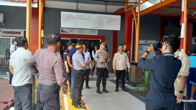 Ket: Suasana Proses Pemungut Suara di Lapas Kelas IIA Parepare 
