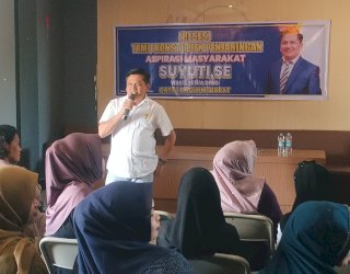 Temu Konstituen, Wakil Ketua DPRD Parepare Suyuti Komitmen Kawal Aspirasi Warga Hingga Terealisasi