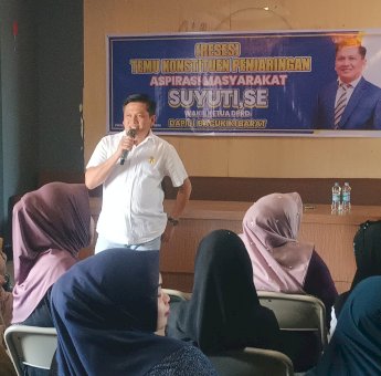 Temu Konstituen, Wakil Ketua DPRD Parepare Suyuti Komitmen Kawal Aspirasi Warga Hingga Terealisasi