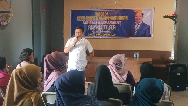 Ket: Wakil Ketua DPRD Parepare, Suyuti (SYT)