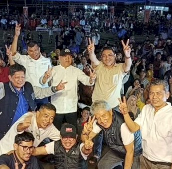 Ogah Diklaim Calon Lain, Ribuan Warga Bonto Nyeleng Buktikan Keseriusan Dukung Harapan Baru 2 Karena Melihat Kerja Nyata