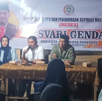 Legislator PKS Parepare Jusvari Genda Temu Konsttituen, Siap Perjuangkan Aspirasi Perbaikan Infrastruktur Bacukiki