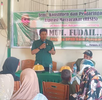 Reses, Legislator PKB Parepare Andi Fudail Siap Perjuangkan Pendidikan, Kesehatan, dan UMKM Warga Soreang