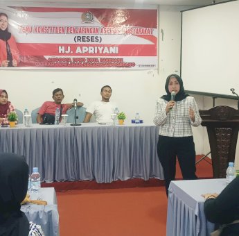 Temu Konstituen, Legislator PDIP Parepare Apriyani Djamaluddin Komitmen Perjuangkan Aspirasi Warga Soreang