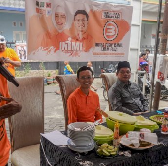 Ilham Ari Fauzi Sosialisasi di Biringkanaya, Tokoh Masyarakat Bernazar Potong Sapi