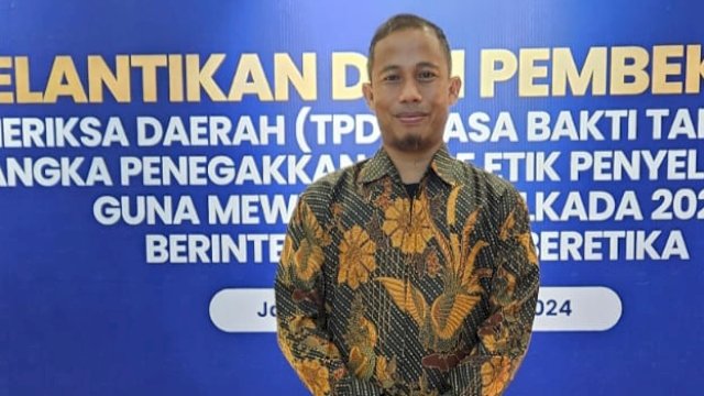 Ketua Divisi SDM dan Litbang KPU Provinsi Sulawesi Selatan, Tasrif. (Foto: Istimewa)