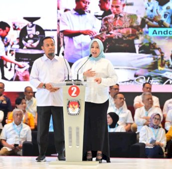 Debat Kedua Pilgub Sulsel 2024, Andi Sudirman Bungkam DIA Soal Perhatian Nyata ke Pelaku UMKM