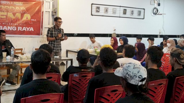 Komunitas GEMA menggelar acara kopdar untuk wilayah Sabbang dan Sabbang Selatan di Oikawa Coffee, Kelurahan Marobo, Luwu Utara, Sabtu (16/11/2024). (Foto: Istimewa)
