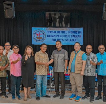 Seto Paparkan Visi Misi, GBI Sulsel Siap Kolaborasi