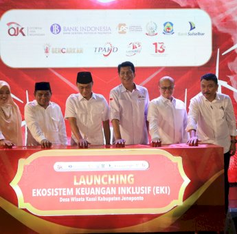 OJK Bersama TPAKD Sulsel Perluas Ekosistem Keuangan Inklusif di Desa Kassi Jeneponto