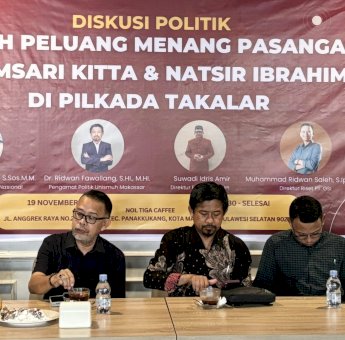 Survei PT IPI di Pilkada Takalar 2024: Selisih Tipis, Syamsari-Natsir Mulai Pepet Firdaus-Hengky