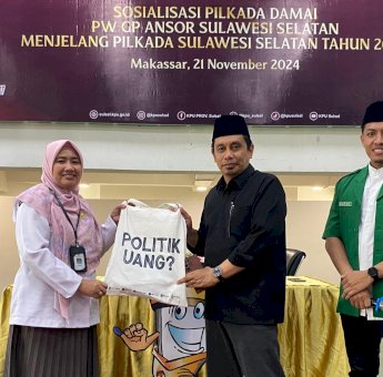 Sasar Segmen Mahasiswa, KPU Sulsel Gencar Sosialisasikan Pemilu Damai dan Bersih