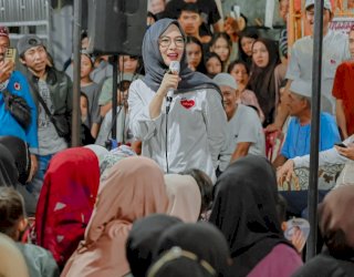 Elektabilitas SEHATI Melonjak, Cicu Sebut Kampanye 10 Titik Per Hari Jadi Kunci