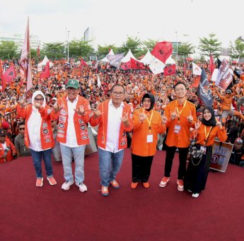 Tanpa Artis Nasional, 50 Ribu Masyarakat Hadiri Kampanye Akbar INIMI DIA