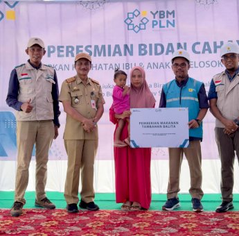 Melalui Program Bidan Cahaya, YBM PLN UID Sulselrabar Tingkatkan Kesehatan Ibu dan Anak di Pulau Liukang Loe