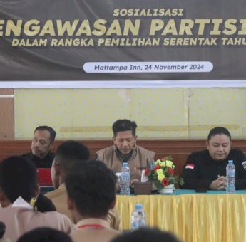 Gelar Sosialisasi Pengawasan Partisipatif, Bawaslu Pangkep Gandeng Pramuka Wujudkan Gerakan Awasi TPS