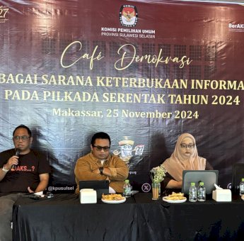 Gandeng KI Sulsel dan dan KPI Pusat, KPU Sulsel Dorong Keterbukaan Informasi di Pilkada 2024