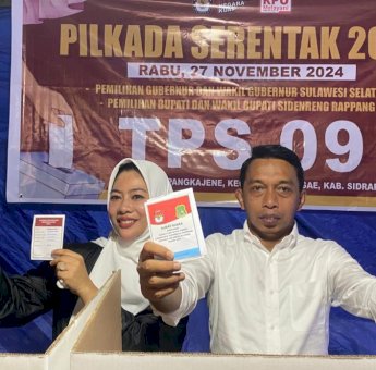 Unggul Telak Versi Hitung Cepat, Syahar-Kanaah Ajak Semua Pihak Bersatu Bangun Sidrap