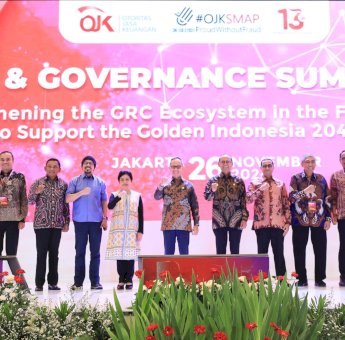 Risk &amp; Governance Summit, Upaya OJK Perkuat Sektor Keuangan Menuju Indonesia Emas