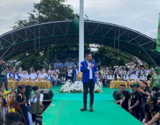 Pasha Ungu Ramaikan Kampanye Akbar ANH-TQ di Parepare