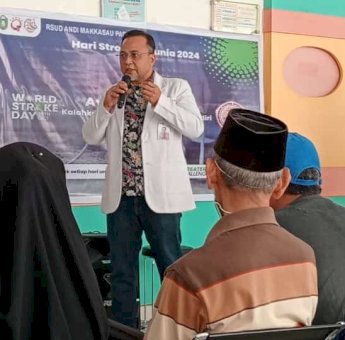 RSUD Andi Makkasau Parepare Adakan Penyuluhan Kesehatan Peringati Hari Stroke Sedunia