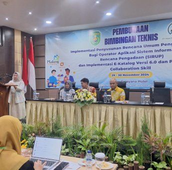 PBJ Kutim Gelar Pelatihan Bagi Operator SIRUP untuk Implementasi e-Katalog 6.0