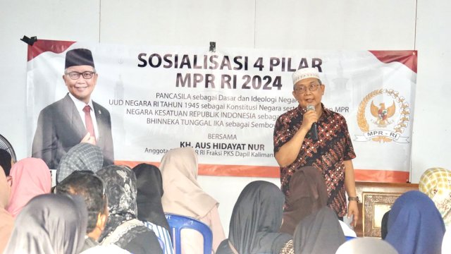 Sosialisasi 4 Pilar di Kutim, KH Aus Hidayat Tekankan Pentingnya Persatuan