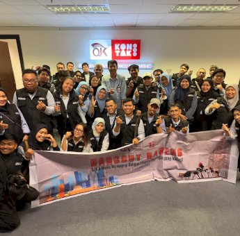 OJK Sulselbar Perkenalkan Lebih Dekat Layanan Pengaduan 157 ke Jurnalis