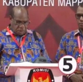 KPU Mappi Gelar Debat Paslon Kedua Pilkada Mappi 2024