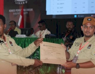 KPU Mappi Laksanakan Rekapitulasi Perolehan Suara Pilkada 2024