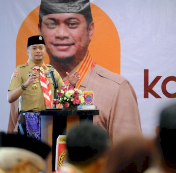 Ketua Kwarda Pramuka Sulsel Dorong Pencanangan Program Sesuai Zaman