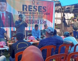 H Patudangi Azis Serap Aspirasi Masyarakat Ujung Loe dan Bonto Tiro di Bulukumba