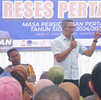 Ketua DPRD Makassar Supratman Tuntaskan 12 Titik Reses, Soal Drainase dan Banjir Jadi Aspirasi Utama