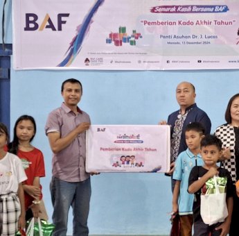 BAF Berbagi Hadiah Akhir Tahun kepada 500 Anak Yayasan dan Panti Asuhan
