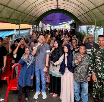 Reses di Kelurahan Bara-Baraya, Edward Horas Terima Aspirasi Warga Soal Penerapan Zonasi Sekolah