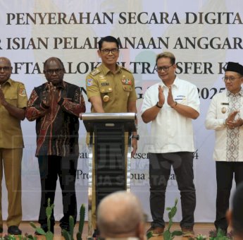 Serahkan DIPA dan TKD, Pj Gubernur Papua Selatan Tegaskan Satker Laksanakan Amanat Presiden
