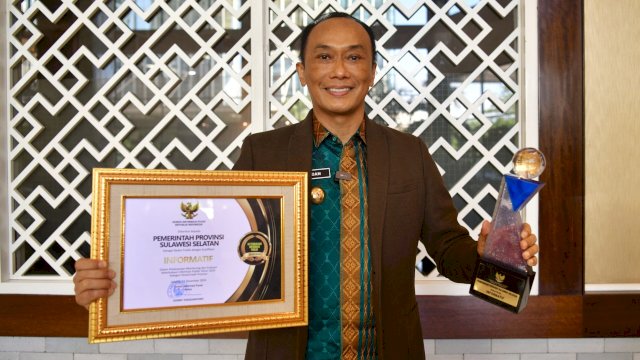 Pemerintah Provinsi Sulawesi Selatan berhasil meraih predikat Informatif yang merupakan hasil penilaian tertinggi dalam hal keterbukaan informasi publik. (Foto: Istimewa)
