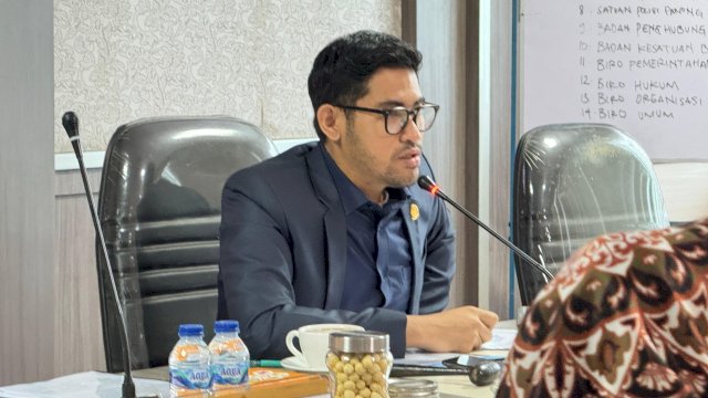 Ketua Komisi A DPRD Sulsel, Andi Anwar Purnomo. (Foto: Humas DPRD Sulsel)