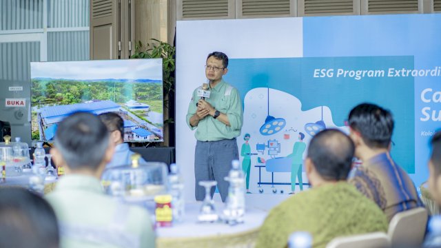 PT Vale IGP Pomalaa menggelar operasi katarak gratis bagi Warga Kolaka. (Foto: Istimewa)