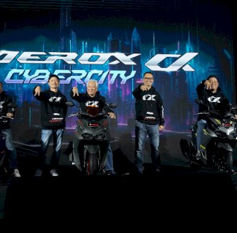 Jelang Tutup Tahun Yamaha Luncurkan Aerox Alpha, Siap Dobrak Market Sport Scooter Indonesia