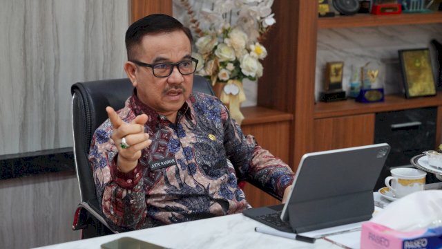 Sekretaris Daerah Provinsi Sulsel, Jufri Rahman mengimbau masyarakat untuk meningkatkan kewaspadaan menghadapi cuaca ekstrem yang terjadi di Sulsel. (Foto: Istimewa)