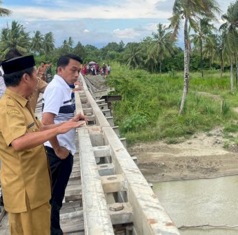 Bupati Sidrap Terpilih Syaharuddin Alrif Prioritaskan Perbaikan Jembatan Roboh di Desa Bulucenrana