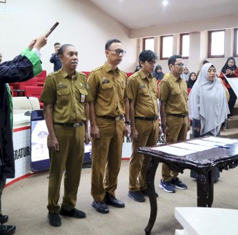 Danny Pomanto Lantik 4 Penjabat Fungsional Perizinan, Ingatkan Jaga Integritas