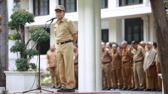 Wali Kota Makassar, Moh Ramdhan Pomanto mengimbau warga untuk menikmati malam pergantian tahun di rumah masing-masing. (Foto: Istimewa)