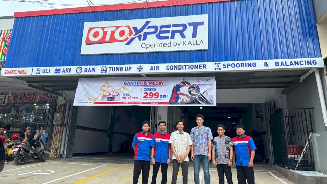 OTOXPERT by KALLA kini hadir di Kota Parepare yang berlokasi di Jalan Bau Massepe No. 241. (Dok. Kalla Toyota)