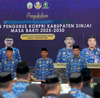 Pj Gubernur Sulsel Saksikan Pengukuhan Kopri Sinjai, Harap Jadi Pelopor Reformasi Birokrasi di Daerah