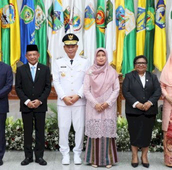 Gantikan Prof Zudan, Prof Fadjry Jufry Resmi Jabat Pj Gubernur Sulsel