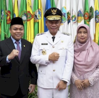 Wakil Ketua DPRD Sulsel Yasir Machmud Hadiri Pelantikan Pj Gubernur Sulsel