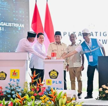 Presiden Prabowo Resmikan Proyek Strategis Ketenagalistrikan Terbesar di Dunia